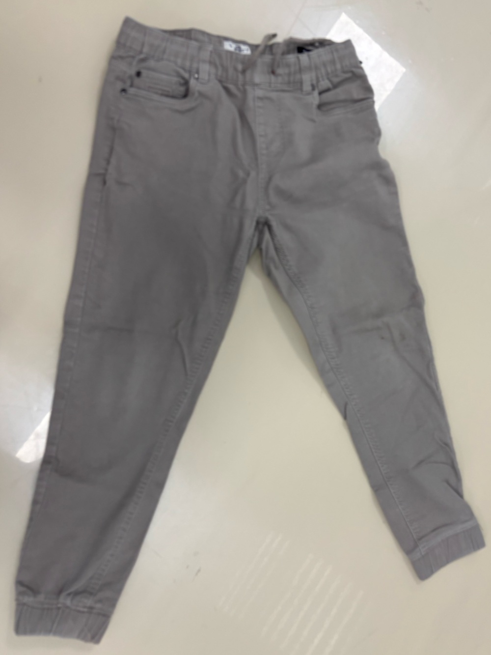 Men's Gray Cargo Pants - Comfortable Casual Fit